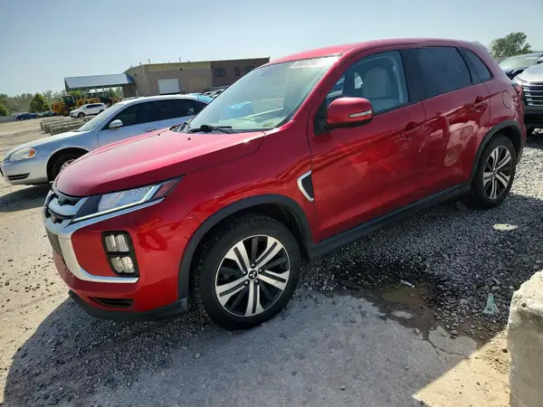 JA4ARUAU2MU003462 — 2021 Mitsubishi Outlander, Град (Hail), фото до ремонта