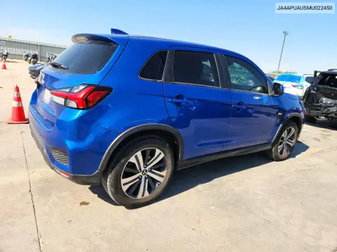 2021 Mitsubishi Outlander Sport Es VIN JA4APUAU5MU022450 фото 3