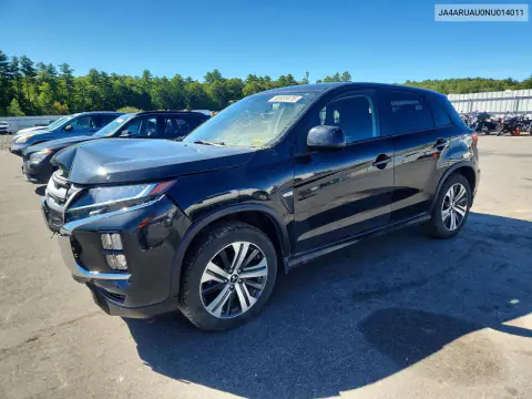 JA4ARUAU0NU014011 — 2022 Mitsubishi Outlander, Передняя часть, фото до ремонта