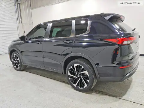 JA4J3TA83NZ072311 — 2022 Mitsubishi Outlander, фото 2 с аукциона Copart 15.10.2026, Мелкие вмятины и царапины
