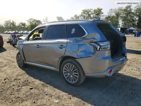 2022 Mitsubishi Outlander Sel VIN JA4J2VA72NZ032632 фото 2