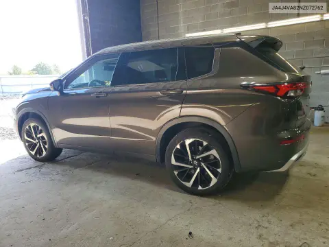 2022 Mitsubishi Outlander Sel VIN JA4J4VA82NZ072762 фото 2