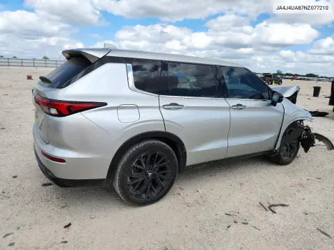 2022 Mitsubishi Outlander Se VIN JA4J4UA87NZ077210 фото 3