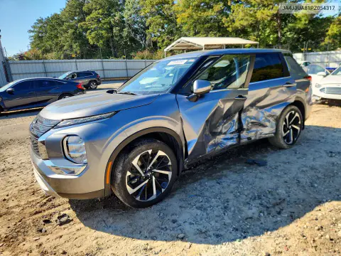 JA4J3UA81PZ054317 — 2023 Mitsubishi Outlander, Сторона, фото до ремонта