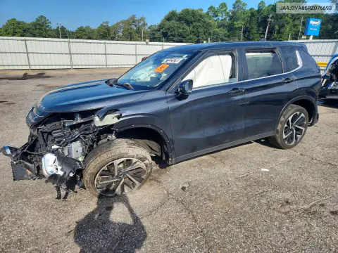 JA4J3VA86RZ076693 — 2024 Mitsubishi Outlander, Передняя часть, фото до ремонта