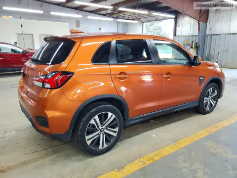 2025 Mitsubishi Outlander Sport S VIN JA4ARUAU4SU002844 фото 3
