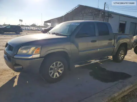 2007 Mitsubishi Raider Ls VIN 1Z7HC28K67S110680 фото 1