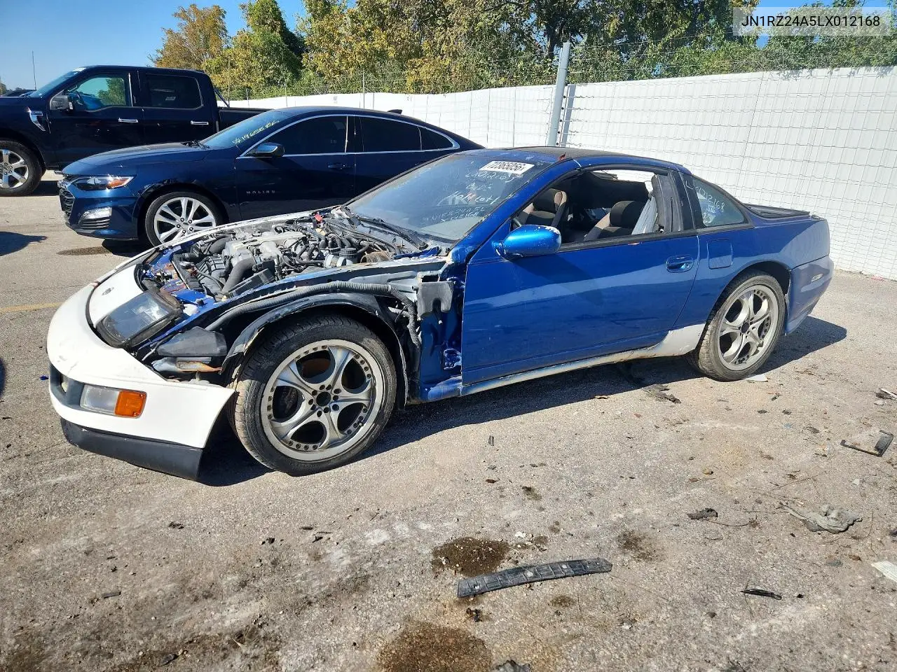 1990 Nissan 300Zx Gs VIN JN1RZ24A5LX012168 фото 1