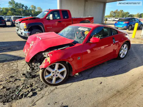 JN1AZ34E93T005737 — 2003 Nissan 350Z, Передняя часть, фото до ремонта