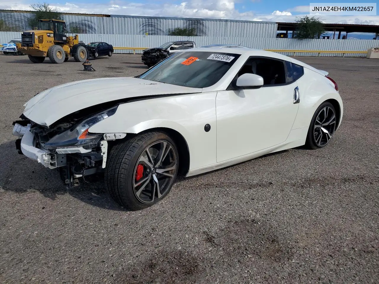2019 Nissan 370Z Base VIN JN1AZ4EH4KM422657 фото 1
