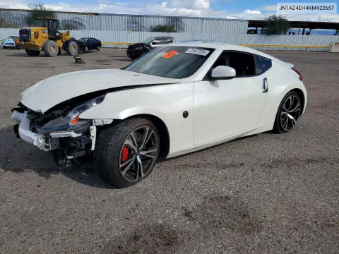 JN1AZ4EH4KM422657 — 2019 Nissan 370Z, Передняя часть, фото до ремонта