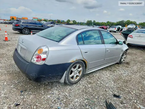 2005 Nissan Altima 2.5 VIN 1N4AL11D25C328597 фото 3