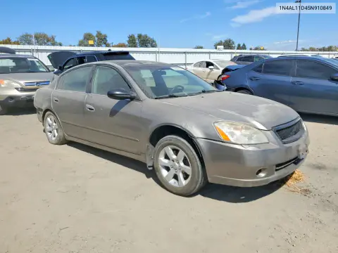 2005 Nissan Altima 2.5 VIN 1N4AL11D45N910849 фото 4
