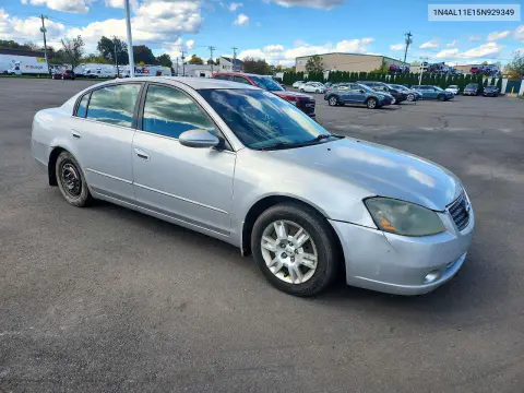 2005 Nissan Altima 2.5 VIN 1N4AL11E15N929349 фото 4