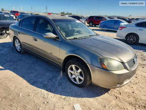 2006 Nissan Altima 2.5 VIN 1N4AL11D46N412250 фото 4