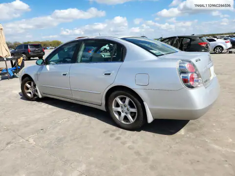 2006 Nissan Altima 2.5 VIN 1N4AL11D96C266536 фото 2