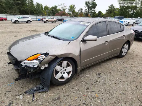 2007 Nissan Altima 2.5 VIN 1N4AL21E07N426002 фото 1