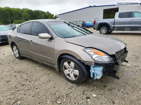 2007 Nissan Altima 2.5 VIN 1N4AL21E07N426002 фото 4