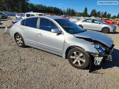 2007 Nissan Altima 2.5 VIN 1N4AL21E37N421165 фото 4