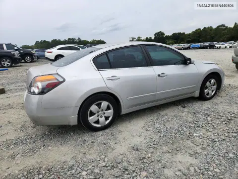2008 Nissan Altima 2.5 VIN 1N4AL21E58N440804 фото 3