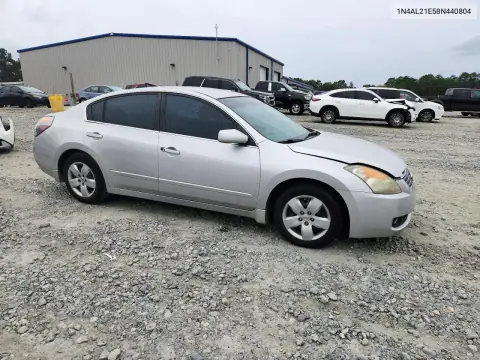 2008 Nissan Altima 2.5 VIN 1N4AL21E58N440804 фото 4
