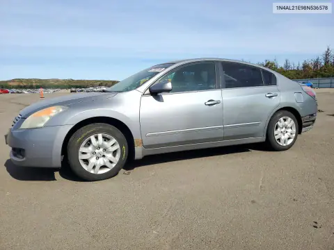 1N4AL21E98N536578 — 2008 Nissan Altima, Задняя часть, фото до ремонта