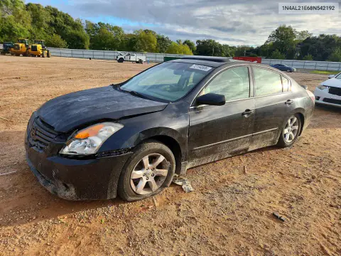 1N4AL21E68N542192 — 2008 Nissan Altima, Сторона, фото до ремонта