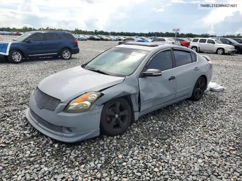 1N4BL21E08N421601 — 2008 Nissan Altima, Сторона, фото до ремонта