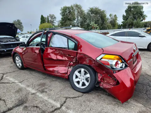 2008 Nissan Altima 2.5 VIN 1N4AL21E08N434179 фото 2