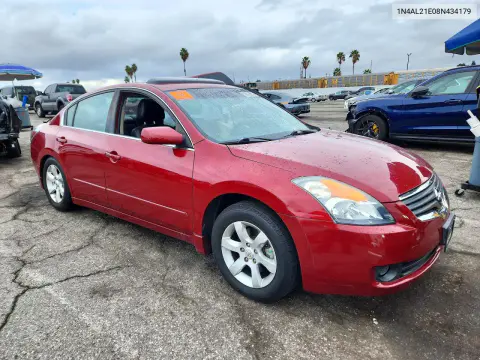 2008 Nissan Altima 2.5 VIN 1N4AL21E08N434179 фото 4