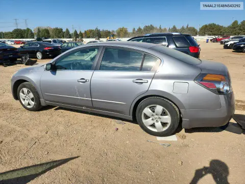 2008 Nissan Altima 2.5 VIN 1N4AL21E48N543292 фото 2