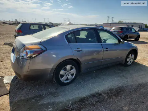 2008 Nissan Altima 2.5 VIN 1N4AL21E48N543292 фото 3