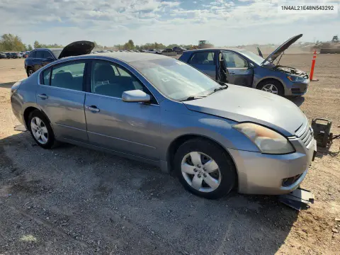 2008 Nissan Altima 2.5 VIN 1N4AL21E48N543292 фото 4