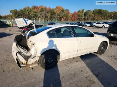 2008 Nissan Altima 2.5 VIN 1N4AL21E18C270436 фото 3