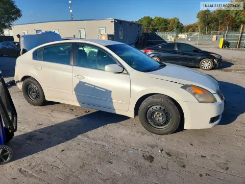 2008 Nissan Altima 2.5 VIN 1N4AL21E18C270436 фото 4