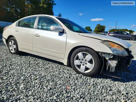2008 Nissan Altima 2.5 VIN 1N4AL21EX8N544981 фото 4