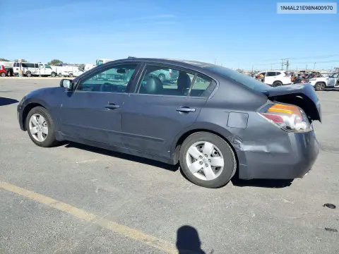 2008 Nissan Altima 2.5 VIN 1N4AL21E98N400970 фото 2