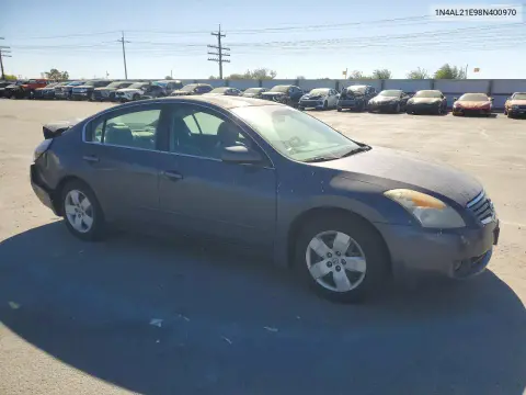 2008 Nissan Altima 2.5 VIN 1N4AL21E98N400970 фото 4