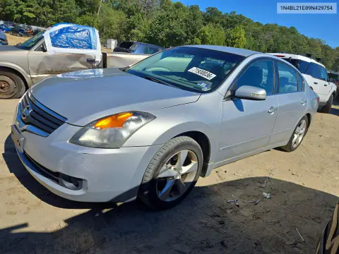 1N4BL21E89N429754 — 2009 Nissan Altima, Сторона, фото до ремонта