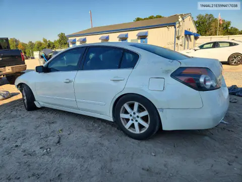 2009 Nissan Altima 2.5 VIN 1N4AL21E59N417038 фото 2