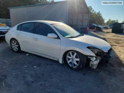 2009 Nissan Altima 2.5 VIN 1N4AL21E59N417038 фото 4