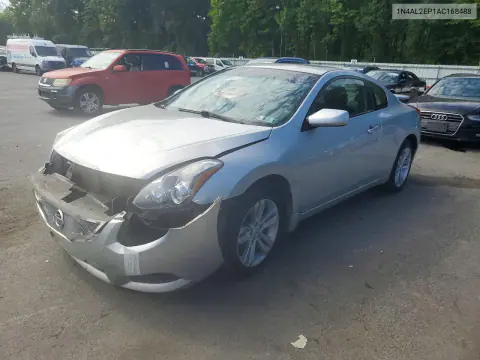 1N4AL2EP1AC168488 — 2010 Nissan Altima, Передняя часть, фото до ремонта
