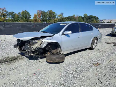 1N4AL2APXAN424718 — 2010 Nissan Altima, Передняя часть, фото до ремонта