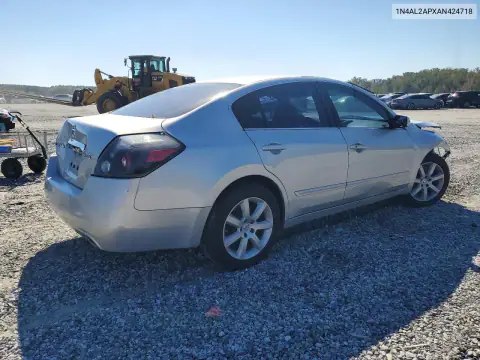 1N4AL2APXAN424718 — 2010 Nissan Altima, фото 3 с аукциона Copart, Передняя часть