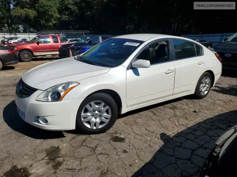 2010 Nissan Altima 2.5 VIN 1N4AL2AP3AN451601 фото 1