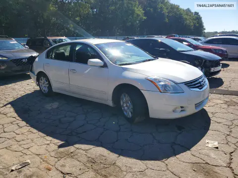 2010 Nissan Altima 2.5 VIN 1N4AL2AP3AN451601 фото 4