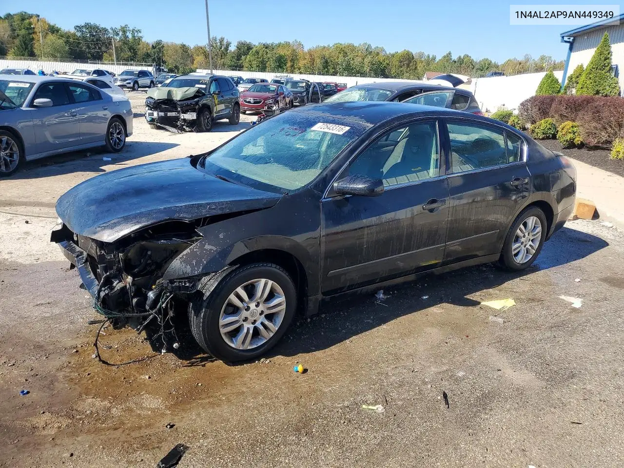 2010 Nissan Altima 2.5 VIN 1N4AL2AP9AN449349 фото 1