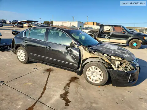 1N4AL2AP8CN524643 — 2012 Nissan Altima, фото 4 с аукциона Copart 22.10.2026, Задняя часть