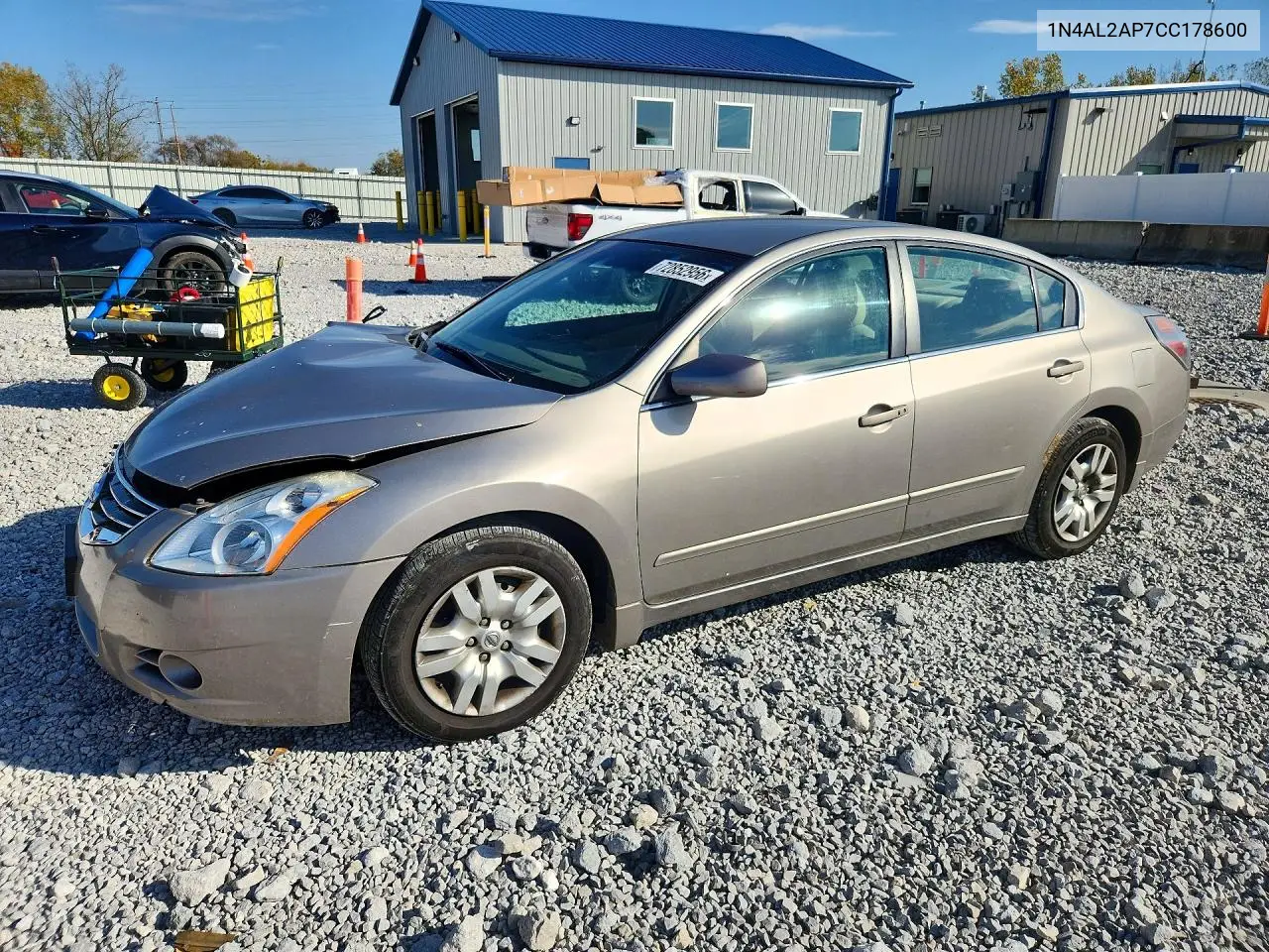 2012 Nissan Altima 2.5 VIN 1N4AL2AP7CC178600 фото 1