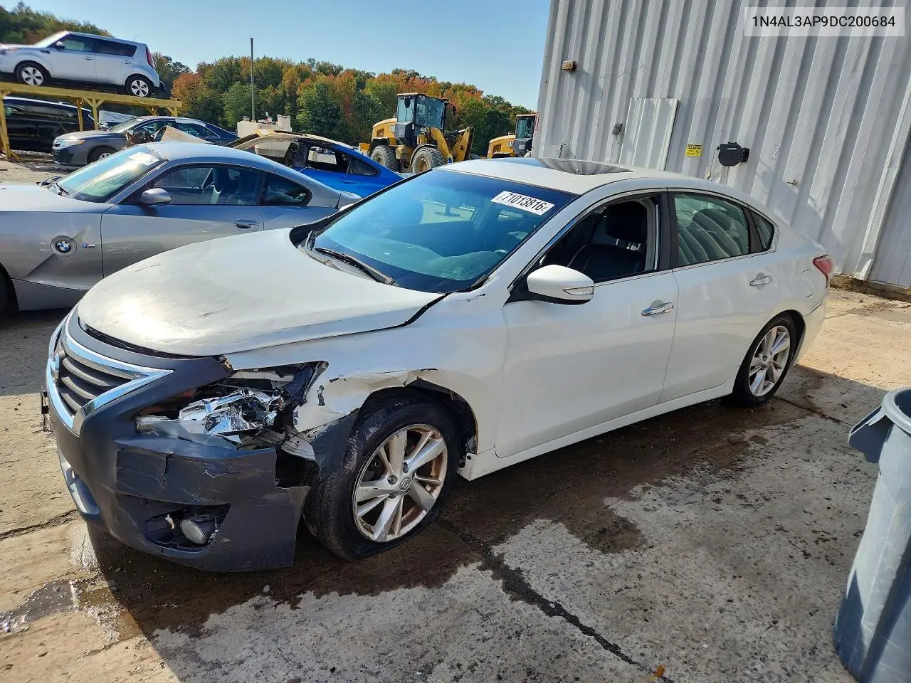 2013 Nissan Altima 2.5 VIN 1N4AL3AP9DC200684 фото 1